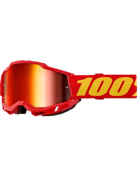 100% Motorradbrillen - GOGGLE ACCURI 2 RED MR RD