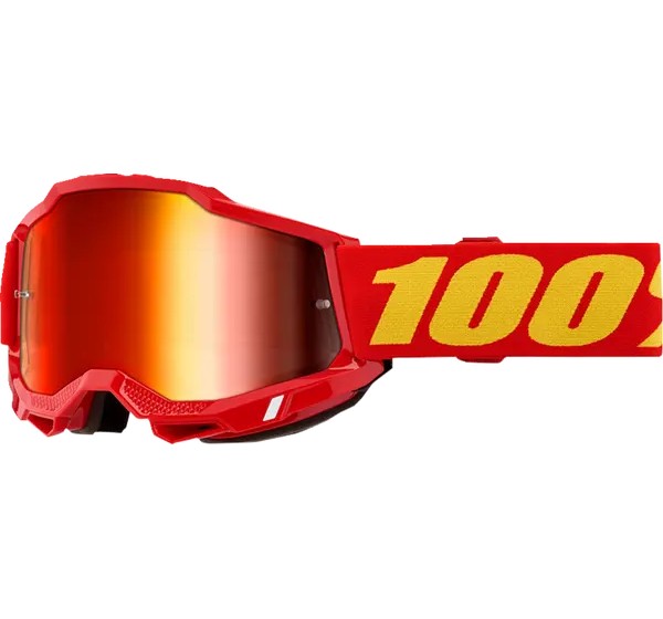 100% Motorradbrillen - GOGGLE ACCURI 2 RED MR RD