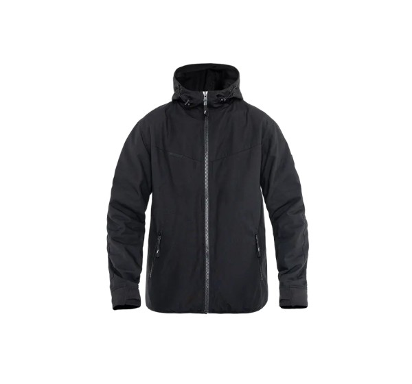 JOHN DOE Jacken - JACKET HOOD XTM RIP STOP BLACK