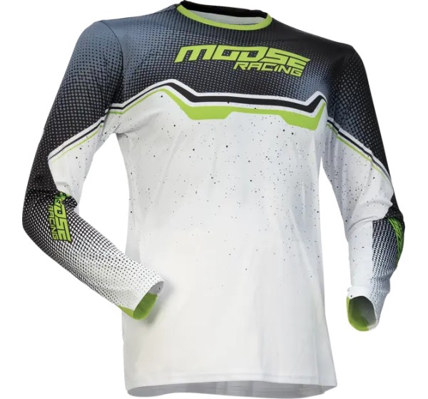 MOOSE OFFROAD SOFT-GOODS Jerseys - JERSEY YOUTH QUALIFIER WHITE/B