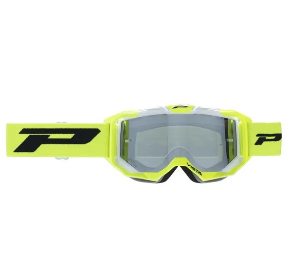 PRO GRIP Motorradbrillen - GOGGLE PRO GRIP VISTA FL YELL-
