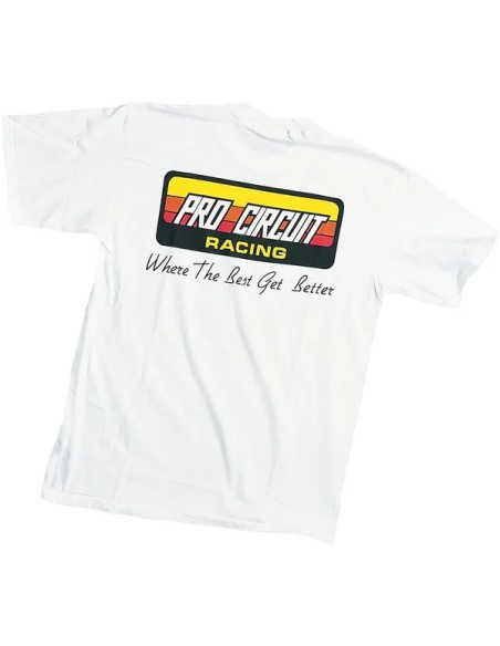 PRO CIRCUIT T-Shirts, Poloshirts & Tanktops - TSHIRT-ORIG. LOGO WHT XL