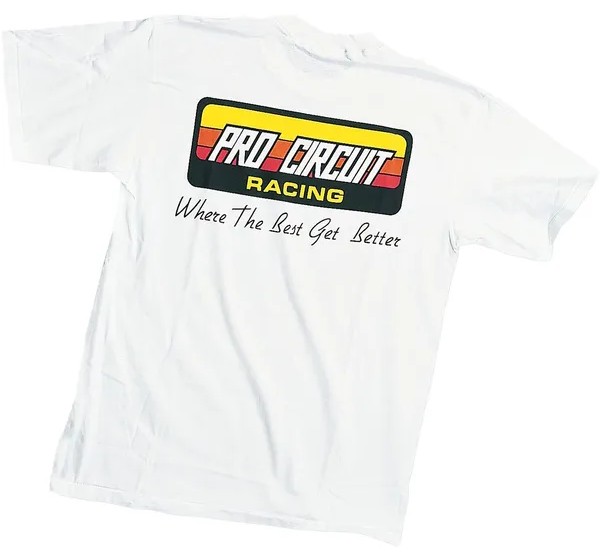PRO CIRCUIT T-Shirts, Poloshirts & Tanktops - TSHIRT-ORIG. LOGO WHT XL