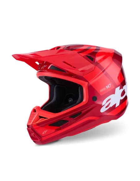 ALPINESTARS(MX) Offroad - HELMET SM7 CORE RED-GLOSS 2X
