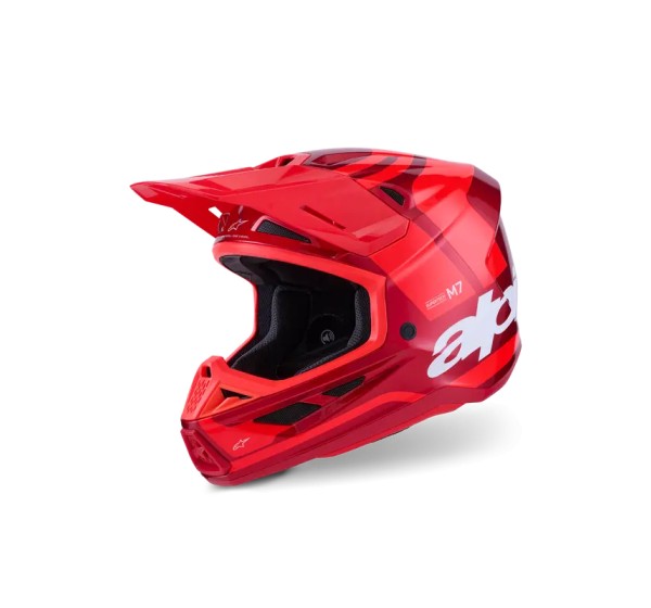 ALPINESTARS(MX) Offroad - HELMET SM7 CORE RED-GLOSS 2X