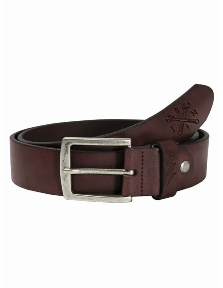 JOHN DOE Zubehör - BELT CROSS TOOL LEATHER BROWN