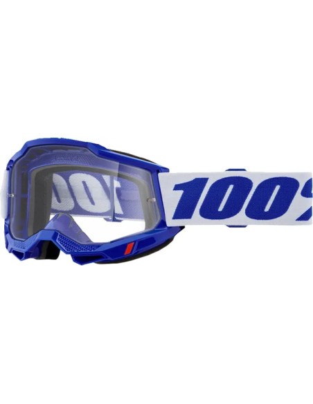 100% Motorradbrillen - GOGGLE ACCURI 2 OTG BLUE CLR