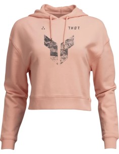 Women's Iconic Pullover Crop Hoodie