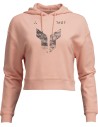 Women's Iconic Pullover Crop Hoodie