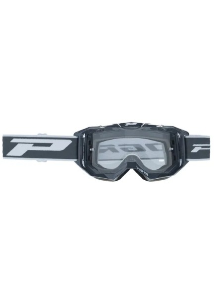 PRO GRIP Motorradbrillen - GOGGLE PRO GRIP VISTA GREY/CLE