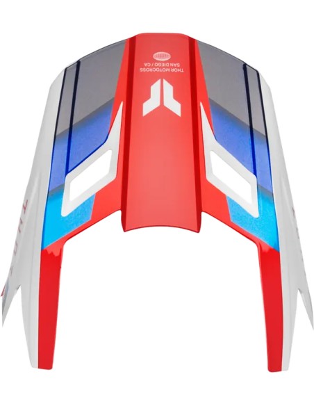 THOR Ersatzteile - VISOR KIT FLEET DEFY R/W/B L-4