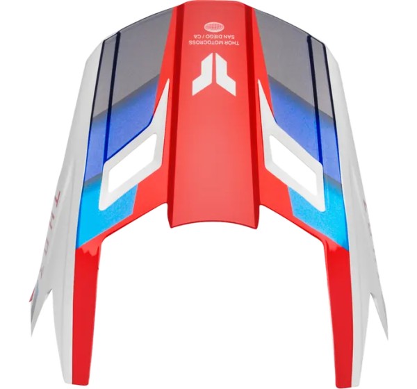 THOR Ersatzteile - VISOR KIT FLEET DEFY R/W/B L-4