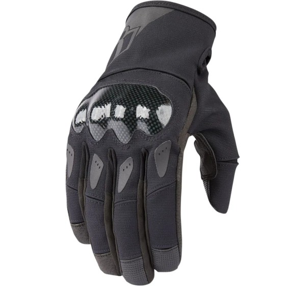 ICON Straße - GLOVE STORMHAWK CE BLACK 3X