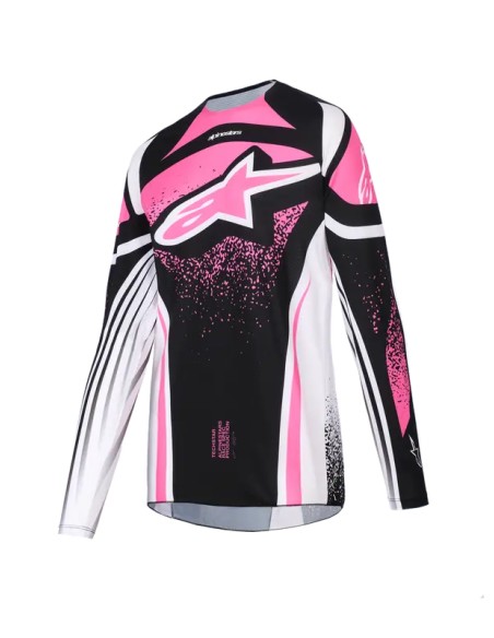 ALPINESTARS(MX) Jerseys - JERSEY 4W TECHSTAR NOMUR BLK/W