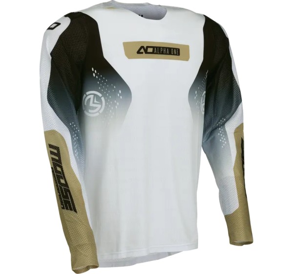 MOOSE OFFROAD SOFT-GOODS Jerseys - JERSEY ALPHA ONE TAN/BLACK 3XL