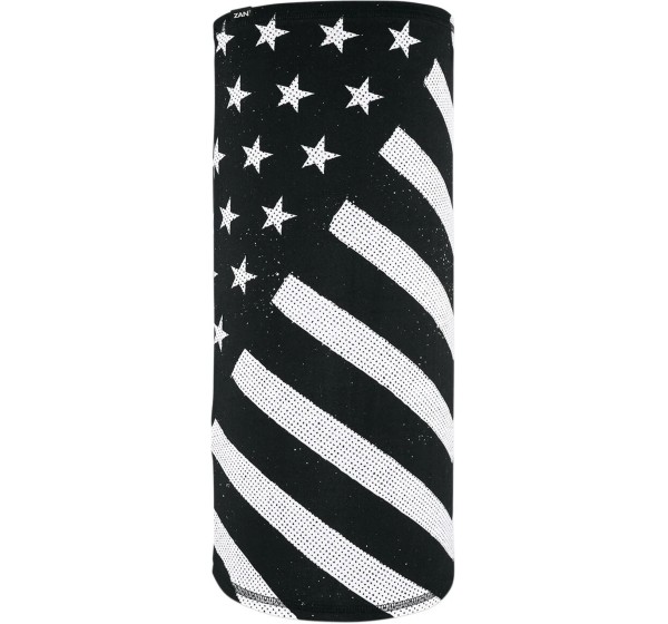 ZAN HEADGEAR Kopf- & Halsbedeckungen - MOTLEY TUBE SPORTFLEX FLAG BK/