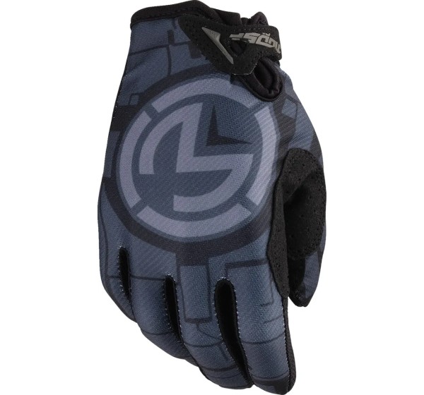 MOOSE OFFROAD SOFT-GOODS Offroad - GLOVE YOUTH SX1 BLACK/GRAY LG