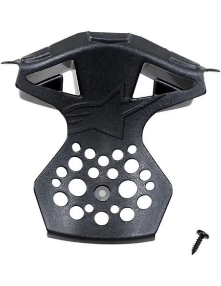 ALPINESTARS(MX) Ersatzteile - CHIN VENT FRM GLS BK M/2X