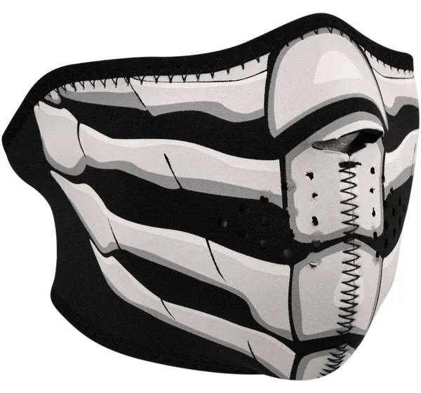 ZAN HEADGEAR Kopf- & Halsbedeckungen - HALF MASK BONEBREATH GLOW