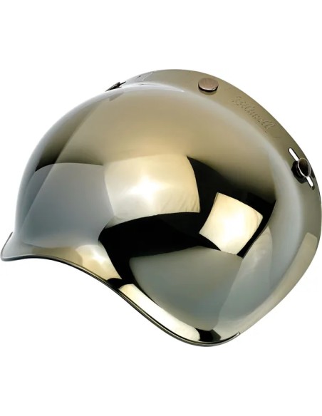 BILTWELL Visiere & Blenden - SHIELD BUBBLE ANTIFOG GOLD MIR