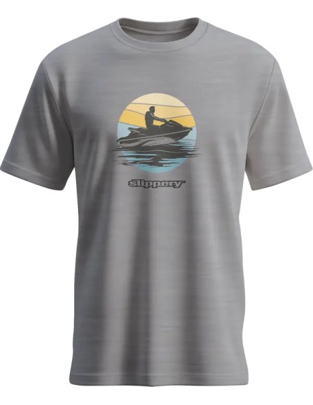 SLIPPERY T-Shirts, Poloshirts & Tanktops - TEE SLIPPERY VINTAGE HEATHER G