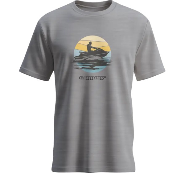 SLIPPERY T-Shirts, Poloshirts & Tanktops - TEE SLIPPERY VINTAGE HEATHER G