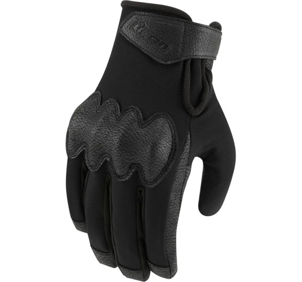 ICON Straße - GLOVE PDX3 CE BLACK 3X