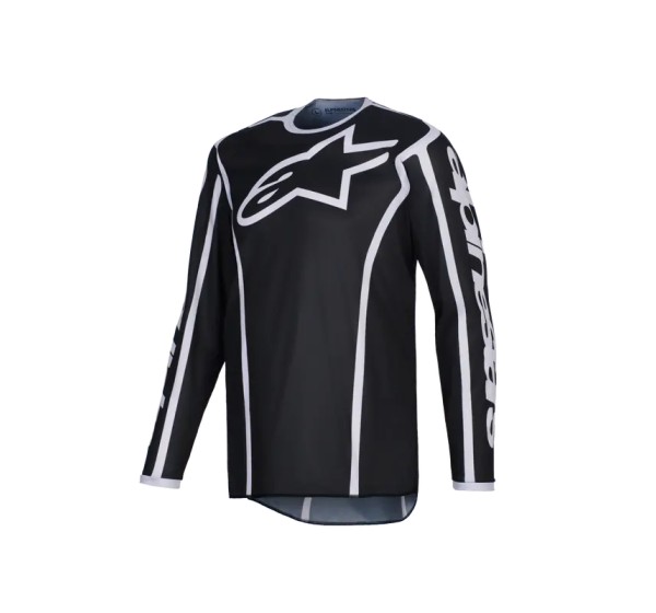 ALPINESTARS(MX) Jerseys - JERSEY FLUID APEX BLACK/GRAY X