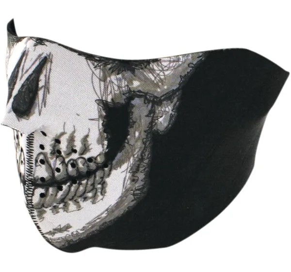 ZAN HEADGEAR Kopf- & Halsbedeckungen - HALF MASK SKULL FACE