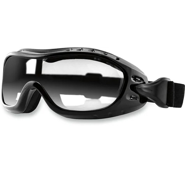 BOBSTER Motorradbrillen - GOGGLE OTG NIGHT HAWK BLACK W/
