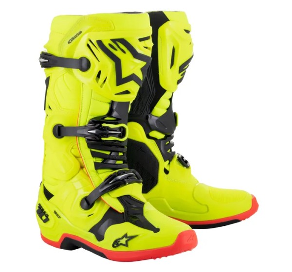 ALPINESTARS(MX) Offroad - BOOT TECH 10 YLW/BK/RD 14