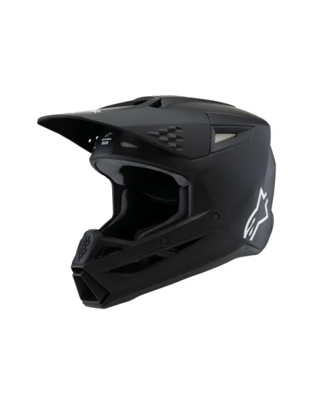 ALPINESTARS(MX) Offroad - HELMET YTH SM3 SOLID BLACK YL