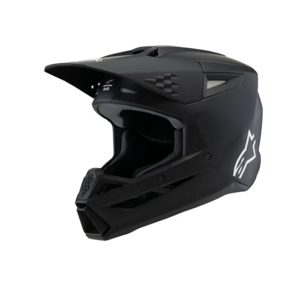 ALPINESTARS(MX) Offroad - HELMET YTH SM3 SOLID BLACK YL