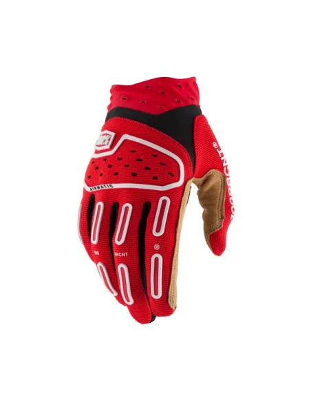 100% Offroad - GLOVES AIRMATIC YOUTH RED/BLAC