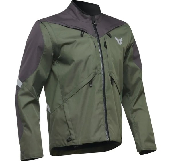 THOR Westen & Jacken - JACKET TERRAIN ARMY/CHARCOAL 3
