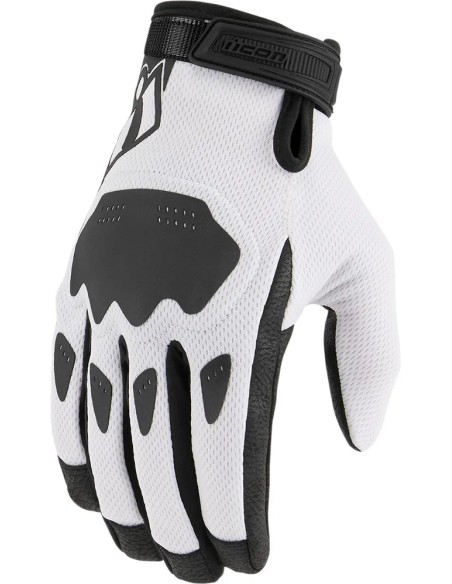 ICON Straße - GLOVE HOOLIGAN CE WHITE 3X