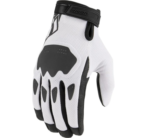 ICON Straße - GLOVE HOOLIGAN CE WHITE 3X