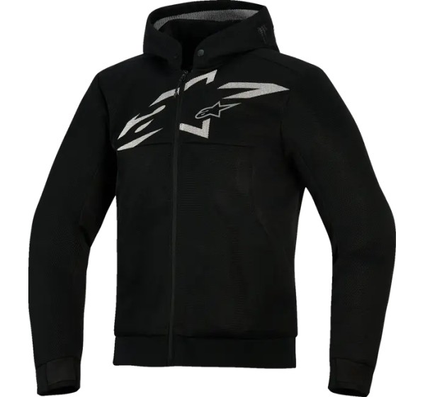ALPINESTARS (ROAD) Jacken - JKT/HOODIE CHROME SUPERAIR BLA