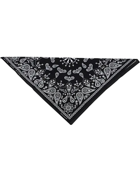 ZAN HEADGEAR Kopf- & Halsbedeckungen - BANDANA COTTON BK PAISLY