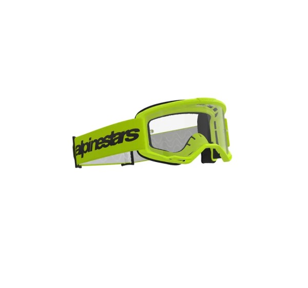 ALPINESTARS GOGGLES Motorradbrillen - GOGGLE VISION 3 WORDMARK YLW C