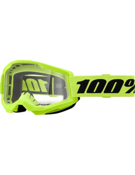 100% Motorradbrillen - GOG STRATA 2 NEON YEL CLR