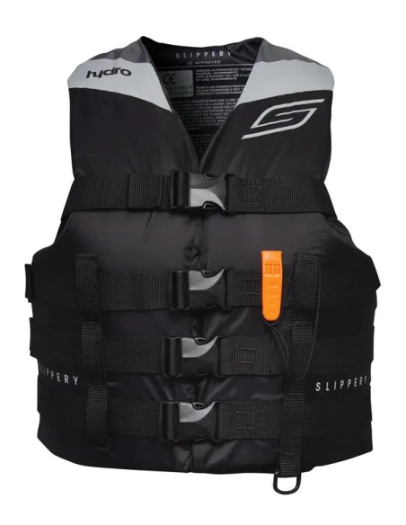 SLIPPERY Schwimmwesten - VEST HYDR0 BK/CH SL