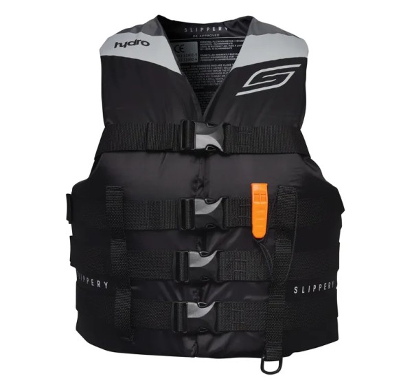 SLIPPERY Schwimmwesten - VEST HYDR0 BK/CH SL