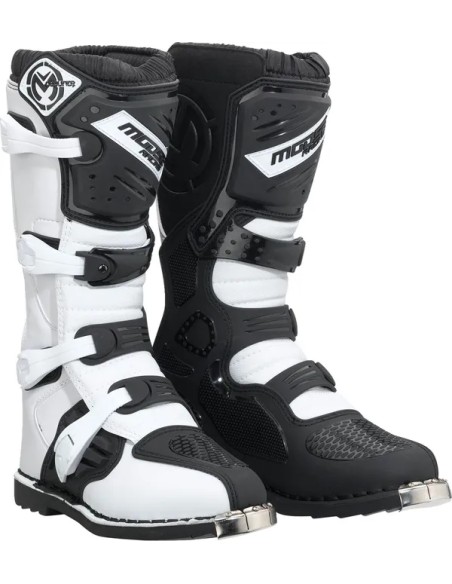 MOOSE OFFROAD SOFT-GOODS Offroad - BOOT QUALIFIER MX WH 14