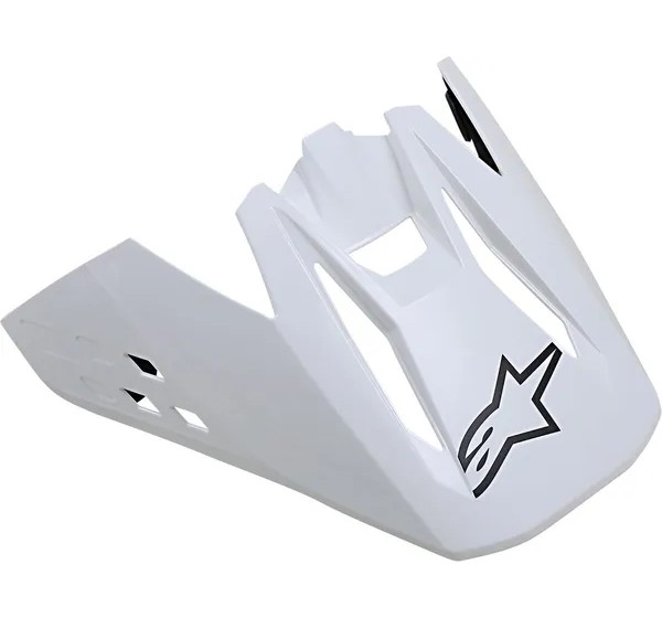 ALPINESTARS(MX) Visiere & Blenden - VISOR SM5 SOLID GLOSS WT