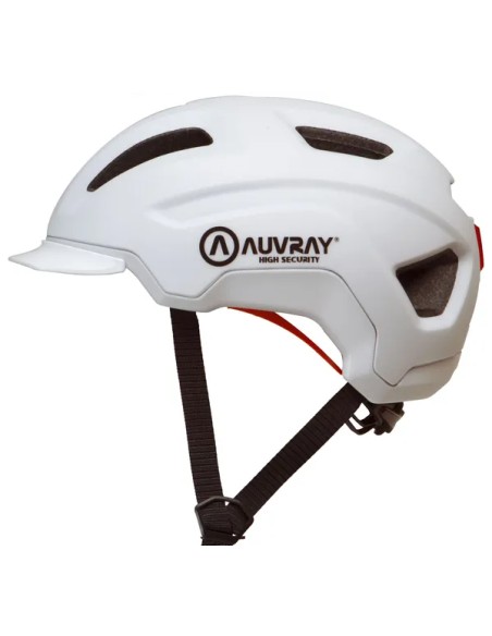 AUVRAY Open Face Helm - CITY HELMET WHITE L