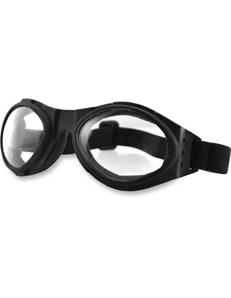 BOBSTER Motorradbrillen - GOGGLE BUGEYE BLACK W/ CLEAR L
