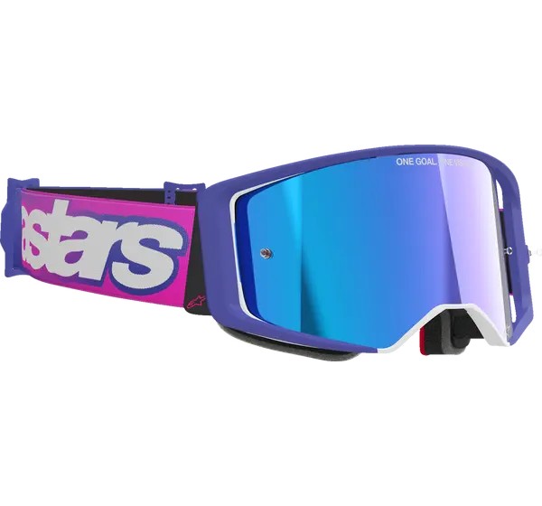 ALPINESTARS GOGGLES Motorradbrillen - GOGGLE SUPERTECH VISTA PURPLE/