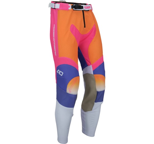 MOOSE OFFROAD SOFT-GOODS Hosen - PANT ALPHA ONE ORANGE/PURPLE 3