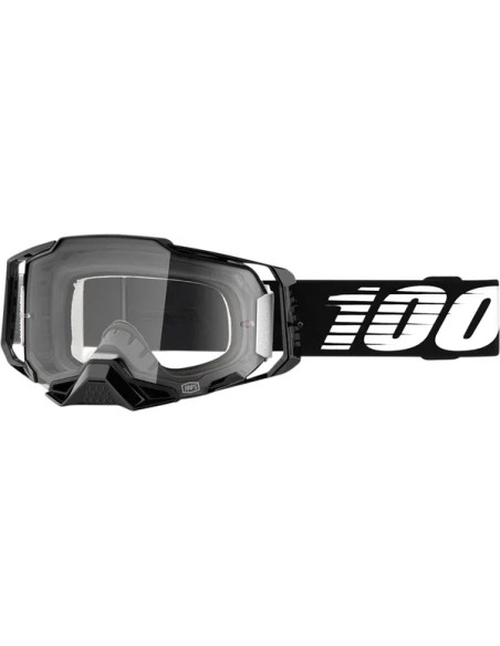 100% Motorradbrillen - GOGGLE ARMEGA BLACK CL